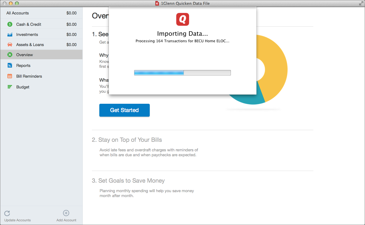 does quicken transfer attachments to quicken for mac